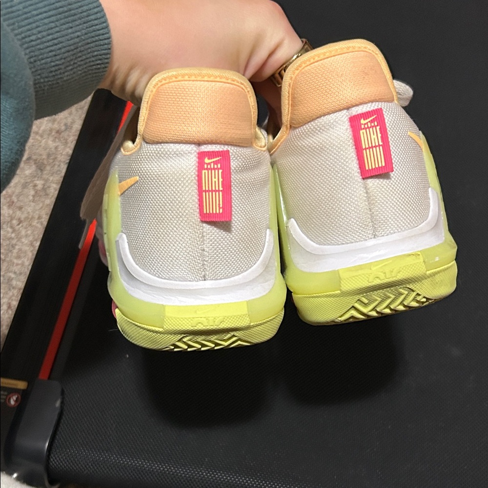 Nike Basketball - White, Yellow, and Pink - Picture 3 of 6